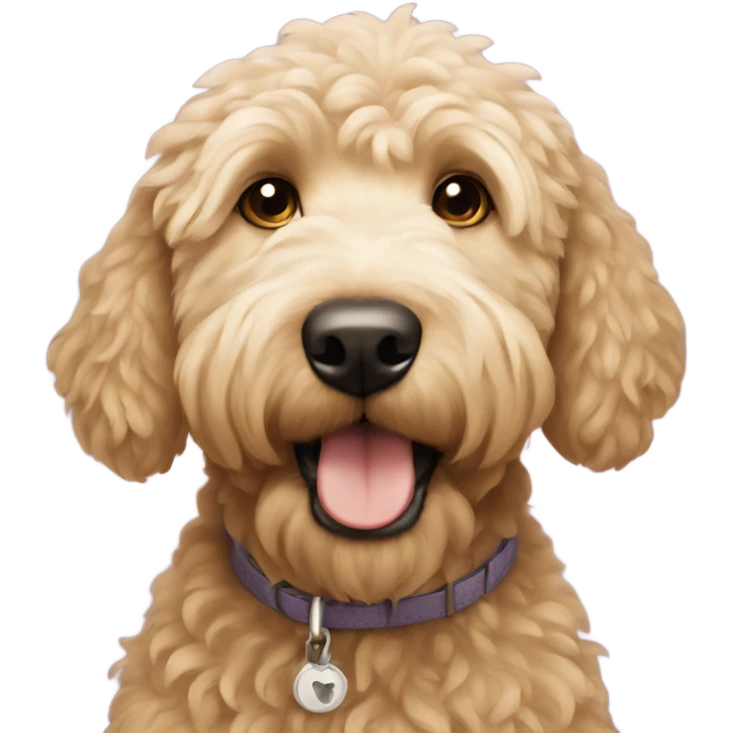Golden doodle emoji