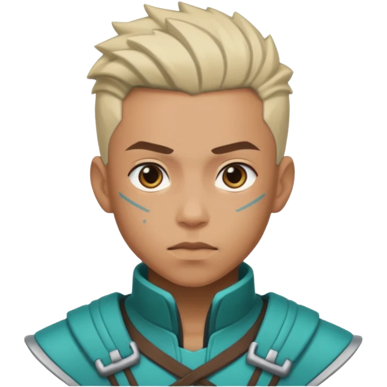 Ekko from the Arcane (a Netflix animation) emoji