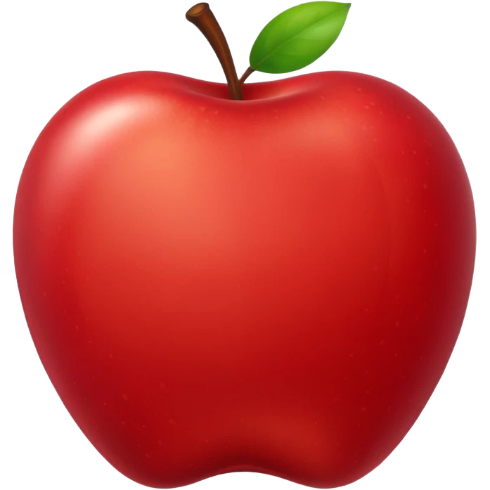 A is for Apple emoji