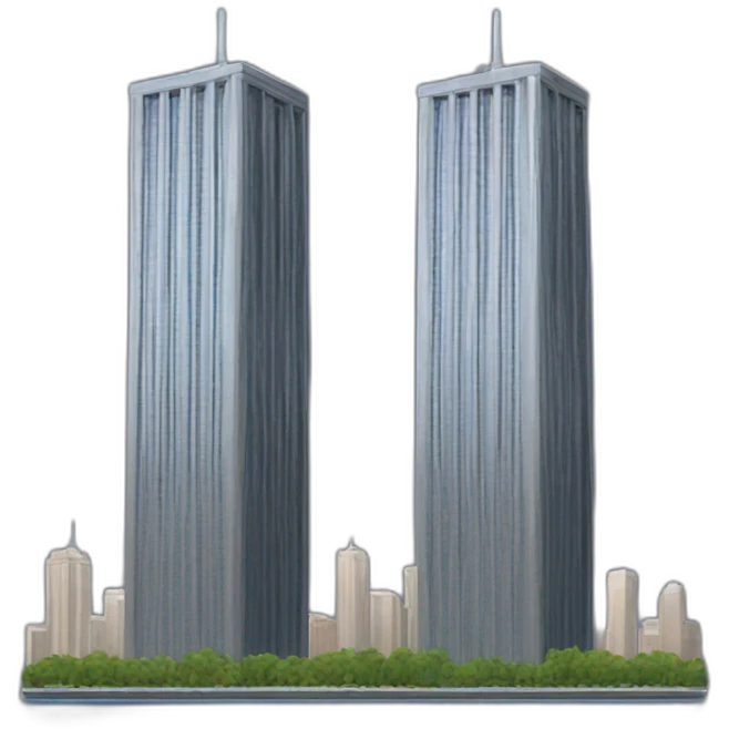 Twin towers  emoji