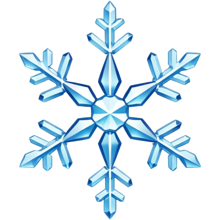 give me a aesthetic snow flake emoji