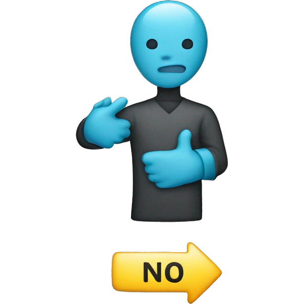 Database with an up arrow with the words "Ryan says no!" emoji
