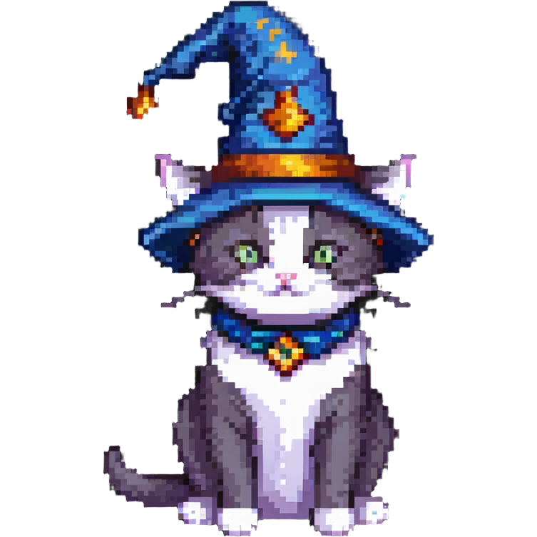 wizard cat emoji