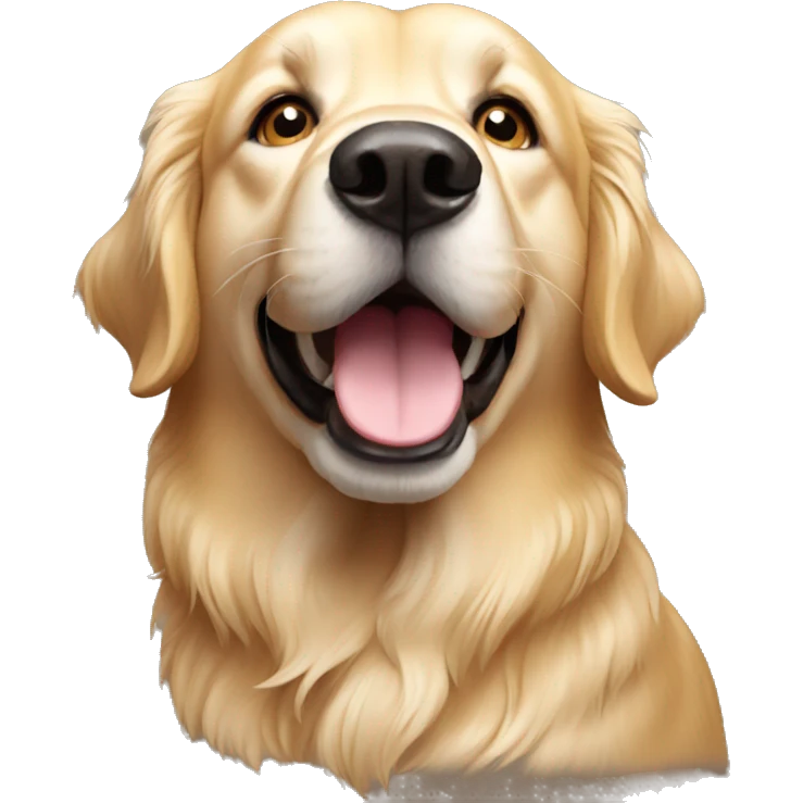golden retriever emoji