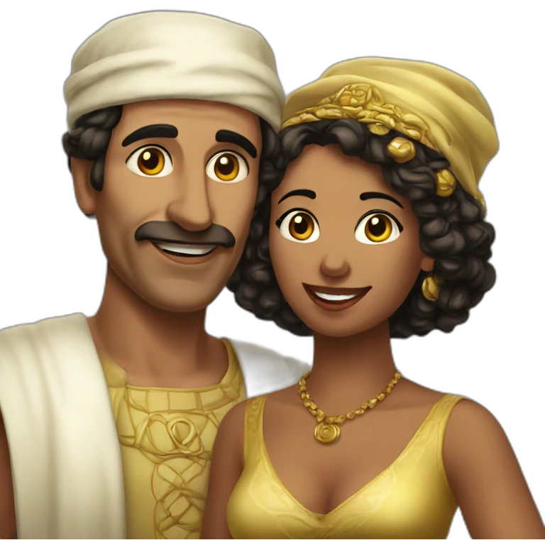 menem and odalisca emoji