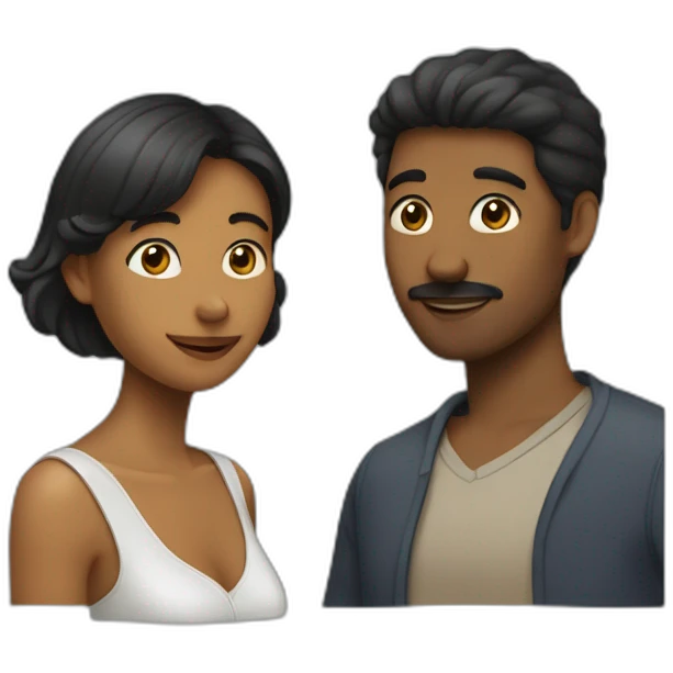 Deux personne qui font l'amoure emoji