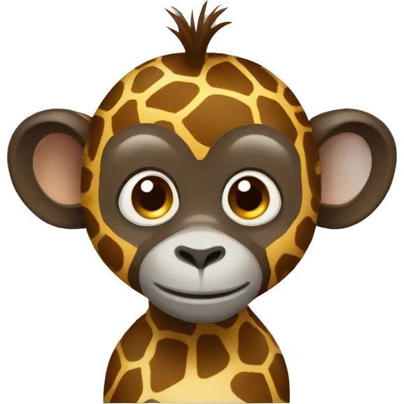 monkey mix giraffe emoji
