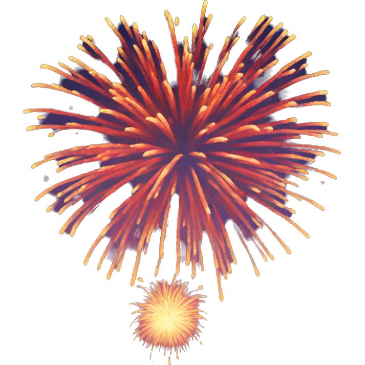 fireworks emoji