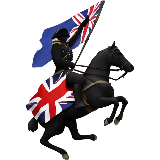 The British are coming, the British are coming emoji