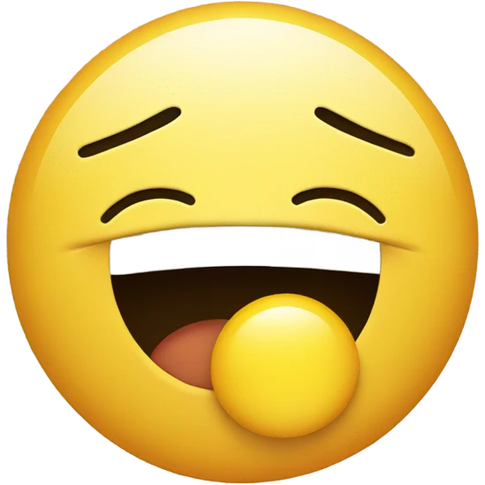 a crying laughing emoji with a peace sign  emoji