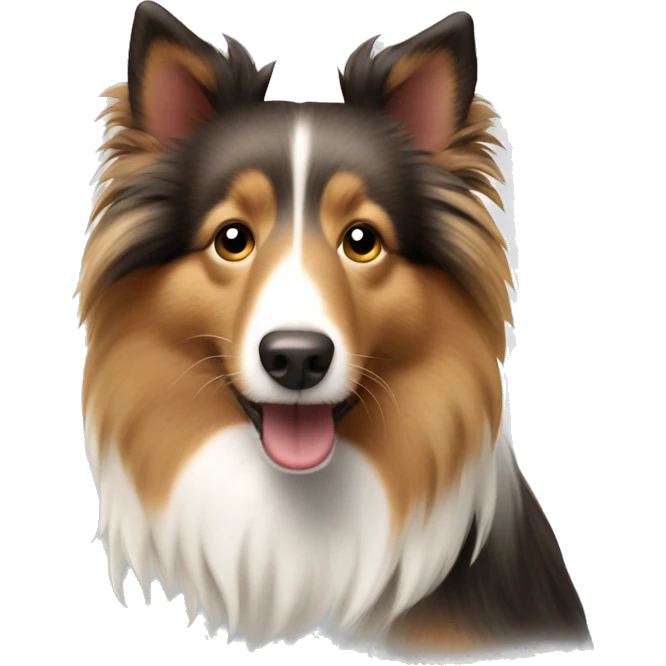 shetland sheepdog emoji