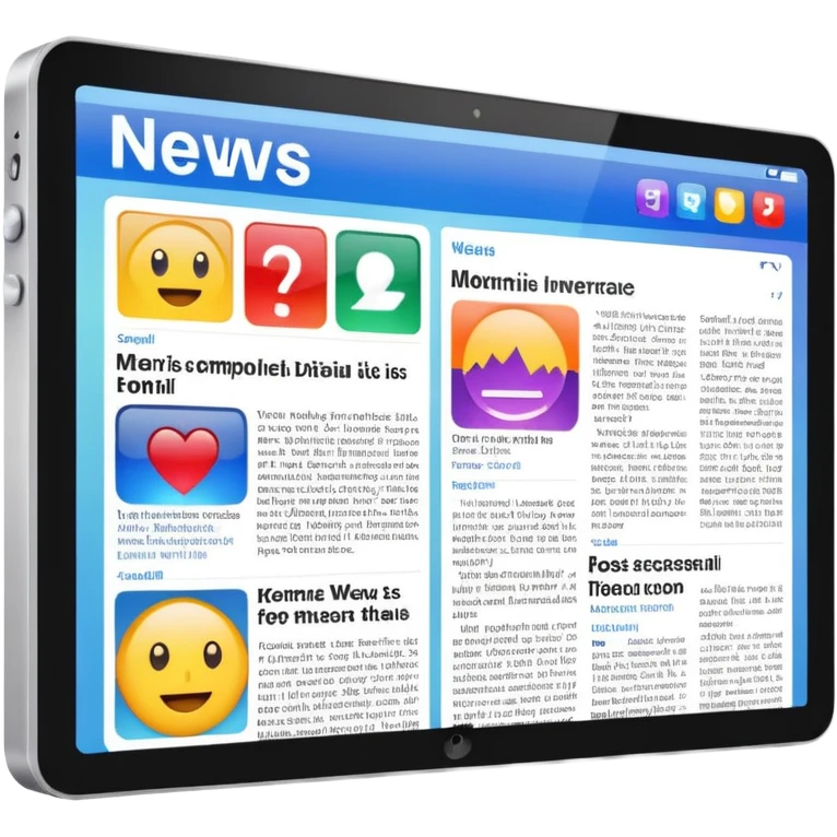 news computer emoji