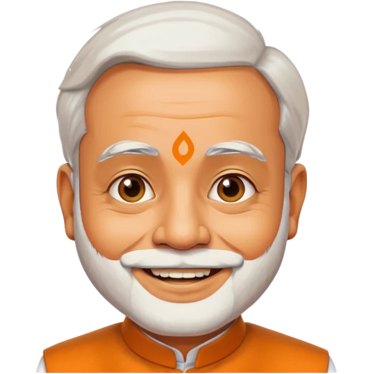 i want narendra modi small emoji emoji