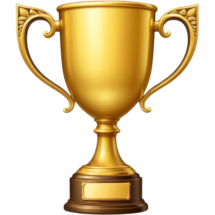 gold trophy emoji