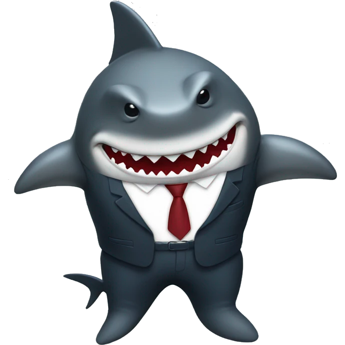 Suit Shark emoji