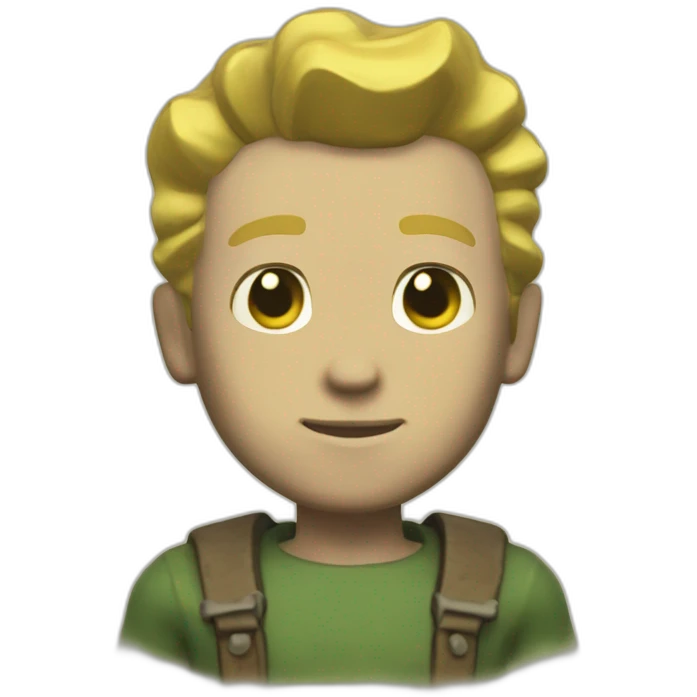 Vault-boy in fallout emoji