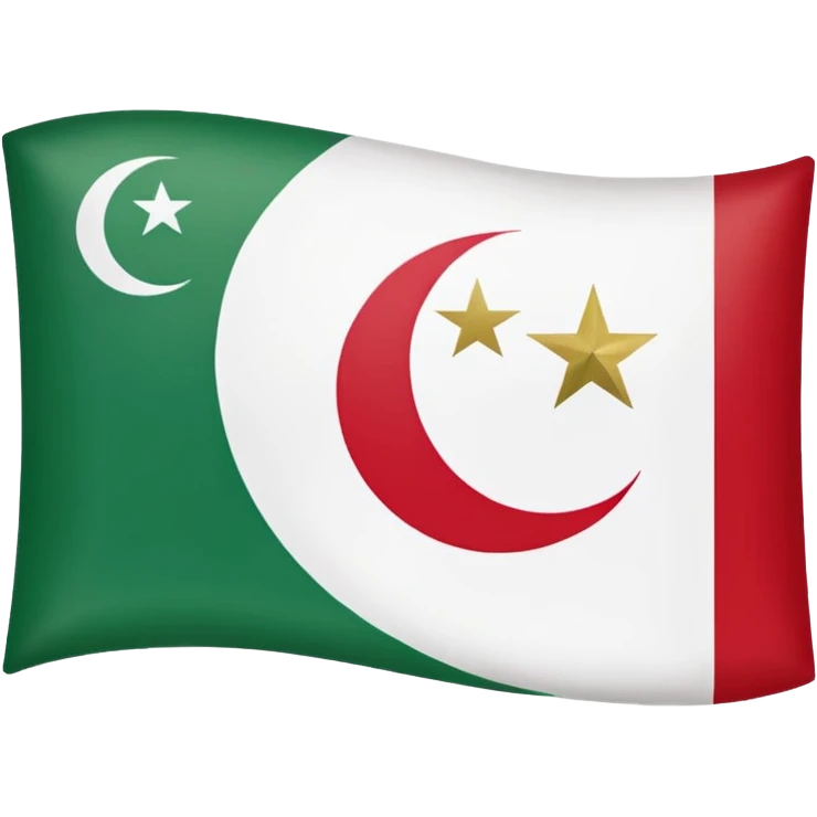 Algerian flag emoji