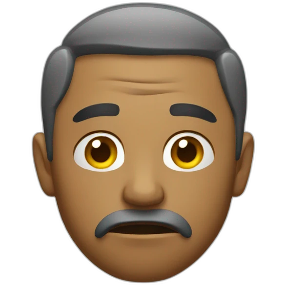 dissapointed emoji