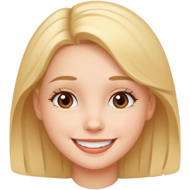 a cute girl emoji