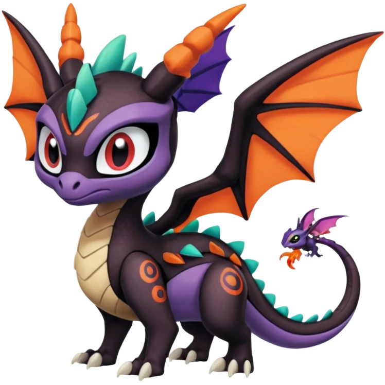 Meloetta-Noivern-Spyro-Toothless-Stitch-Pokémon-Fakémon-creature-hybrid emoji