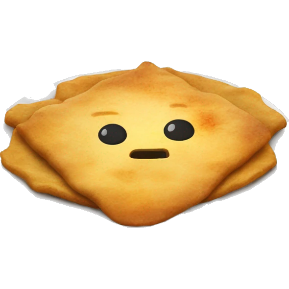 food emoji of Indian dish pad bhaji on a plate emoji