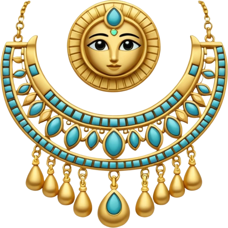 Egyptian takı with Gold Details emoji