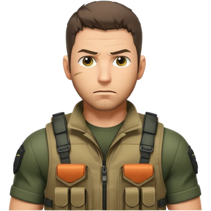 Chris redfield resident evil emoji