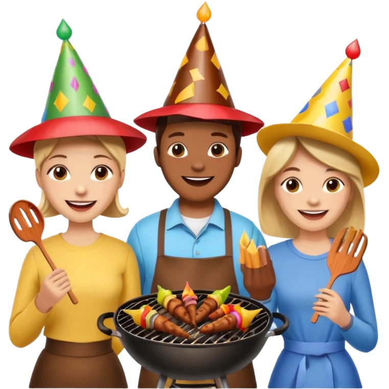 Bbq party emoji