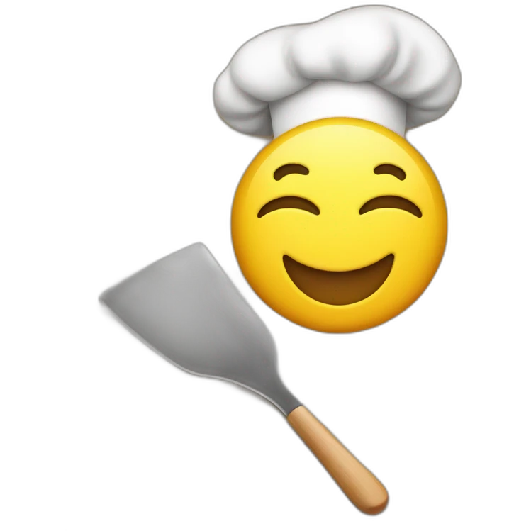 chef spatula reading emoji