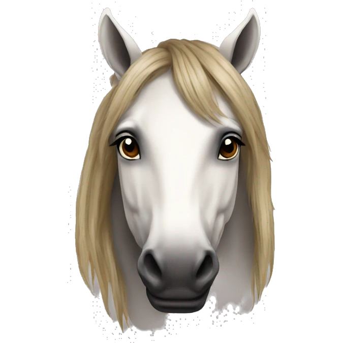 Oumeya en cheval emoji