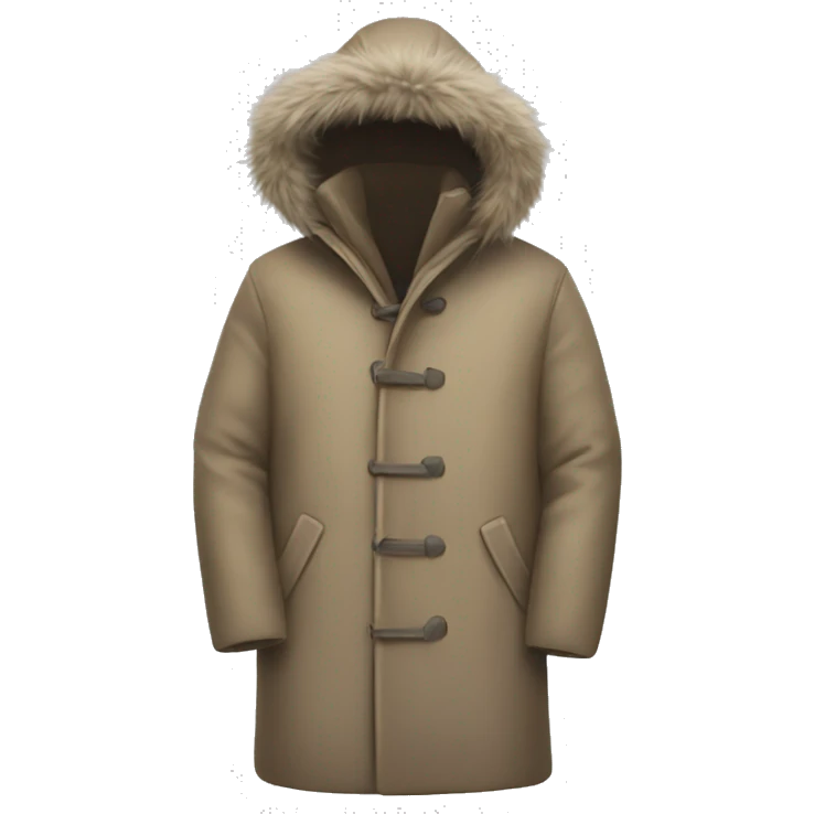 winter coat emoji