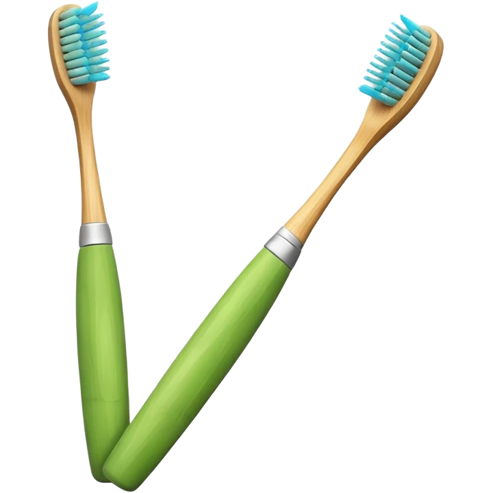 Bomboo toothbrush emoji