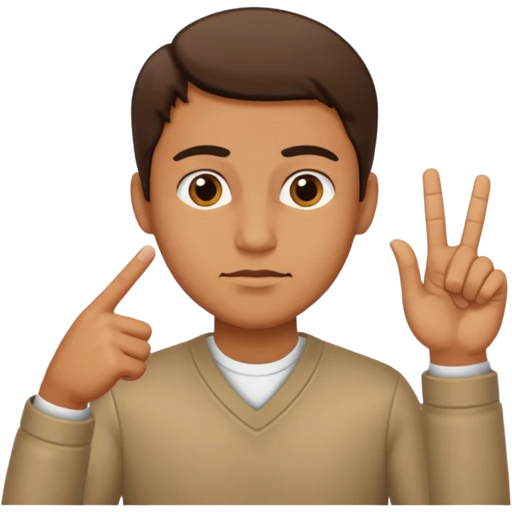 decision gesture Man no  emoji