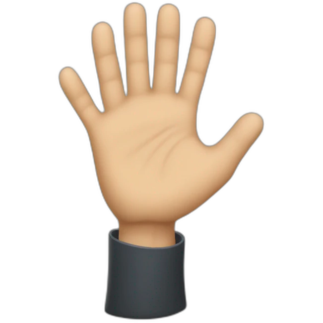 Un vieux qui court sur les mains emoji