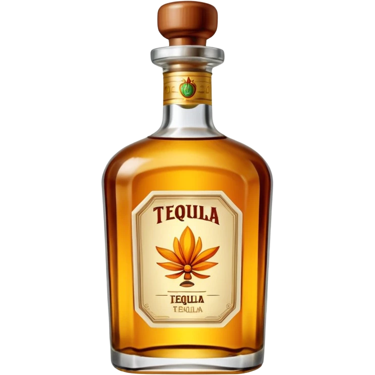 Bottle of Tequila emoji