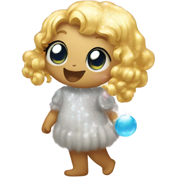 sparkly bubbles emoji