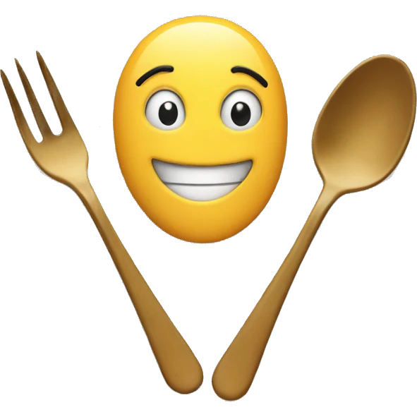 Fork smiles  emoji
