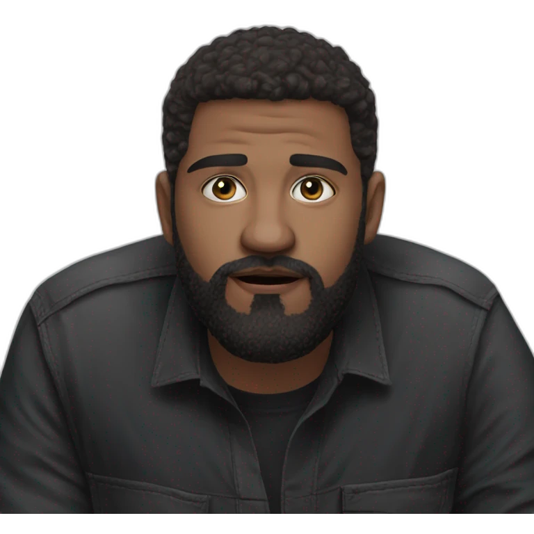 bearded guy meme starring emoji