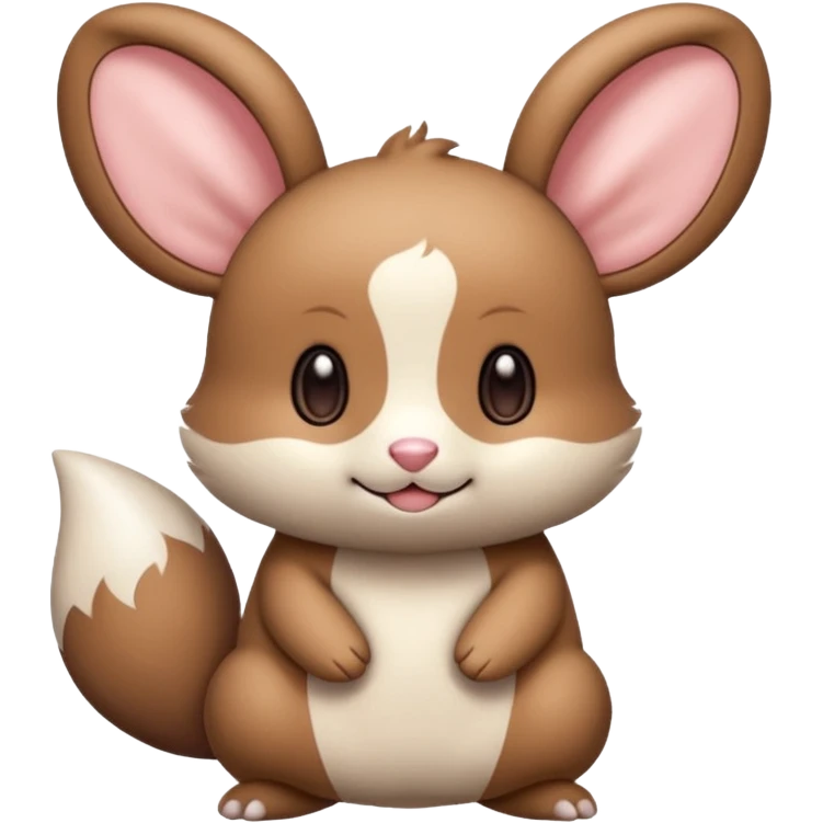 Teddiursa-Minccino-Vu-fusion  emoji