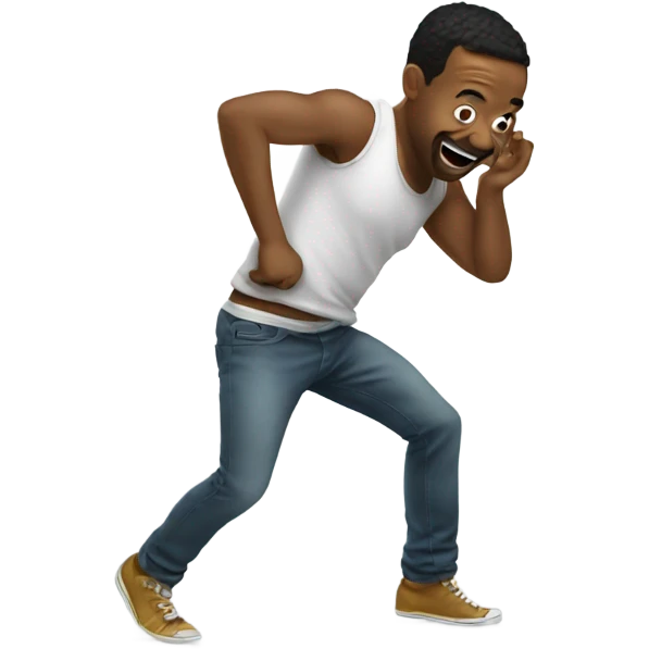 Man twerking emoji