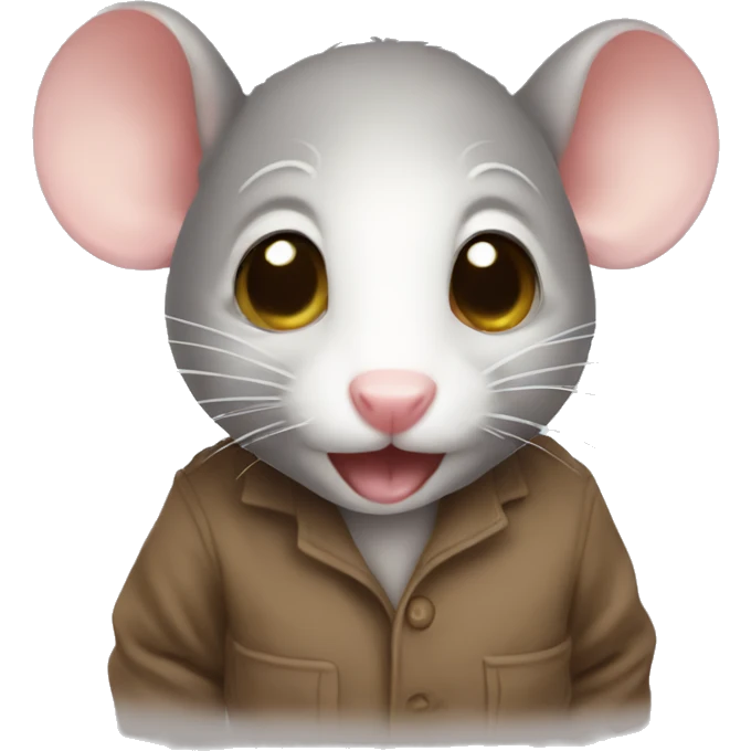 orphaned baby rat emoji