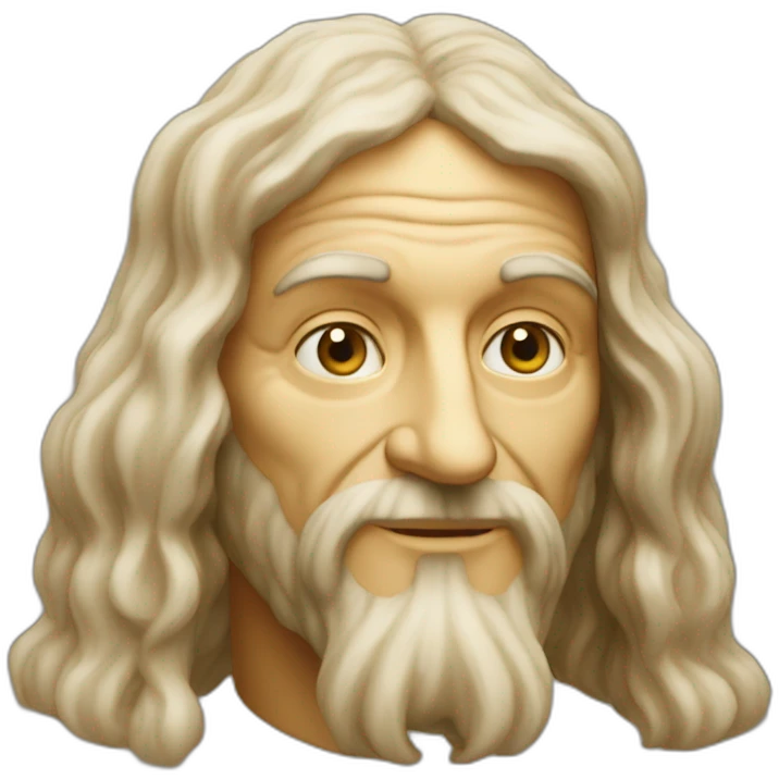 Leonardo DaVinci emoji