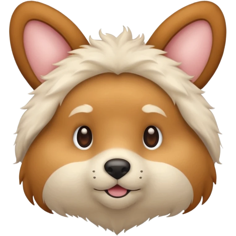 Kocaboo with light brown ears emoji