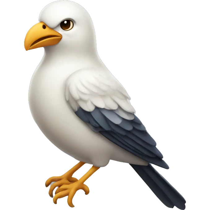 A very fast bird. emoji