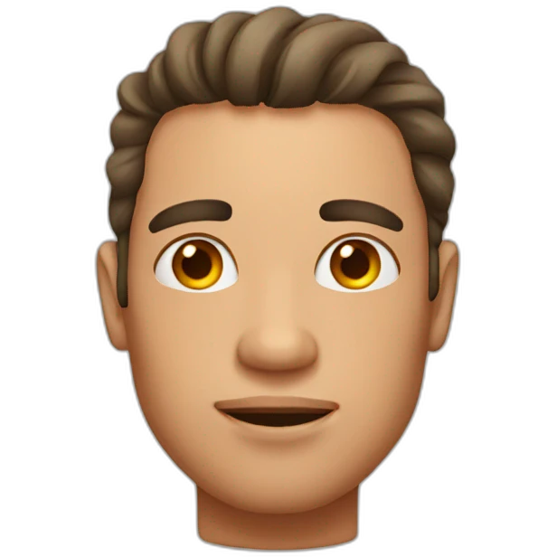 Men with acne  emoji
