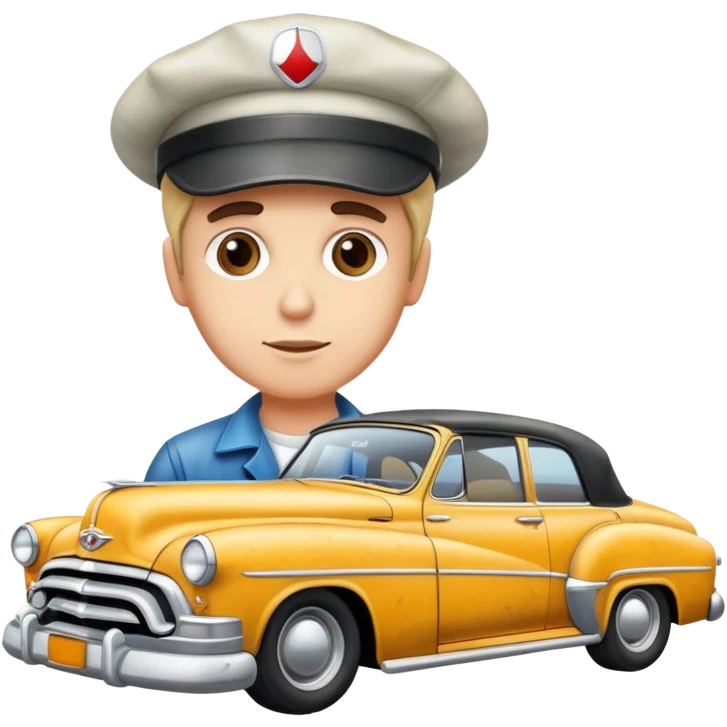 Obession with Old Cars  emoji