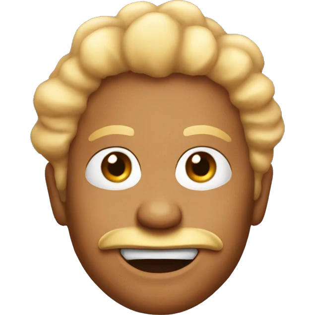 fried chicken eater emoji