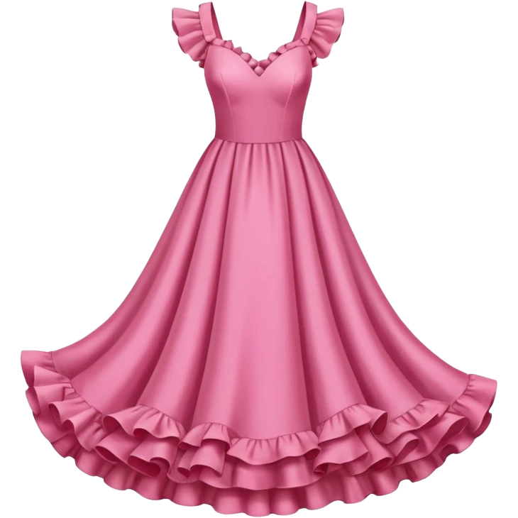 Pink dress emoji emoji