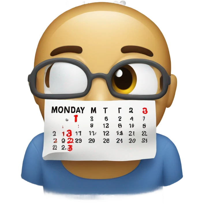 monday emoji