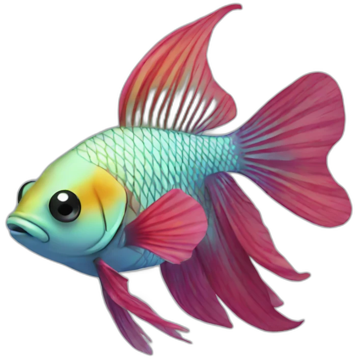 beta fish emoji